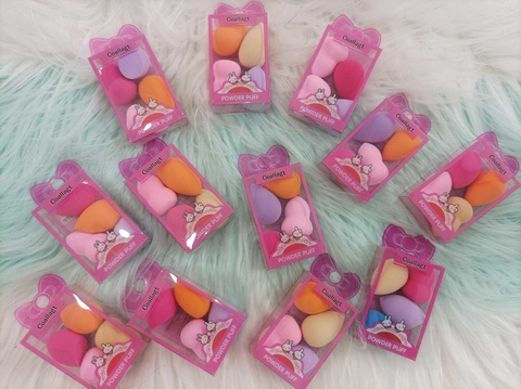 MINI ESPONJAS X 4U POWDER PUFF GOALLAGT #FP26072-2