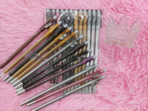 PINK 21 DELINEADOR PARA OJOS CON GLITTER X 12U# CS3466