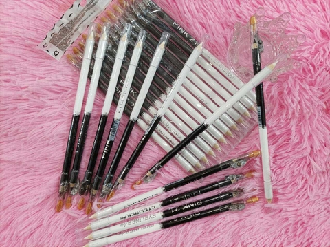 PINK 21 DELINEADOR PARA OJOS DOBLE PUNTA X 12U #CS3487