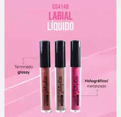 DELINEADOR LIQUIDO METALIZADO JUICY KISS / PINK 21#CS4148 - comprar online