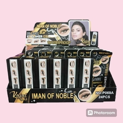 DELINEADOR NEGRO EN CRAYON - APRUEBA DE AGUA / IMAN OF NOBLE #P069A