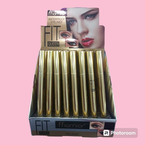 DELINEADOR NEGRO EN FIBRA A PRUEBAS DE AGUA / FLOMROR # A066