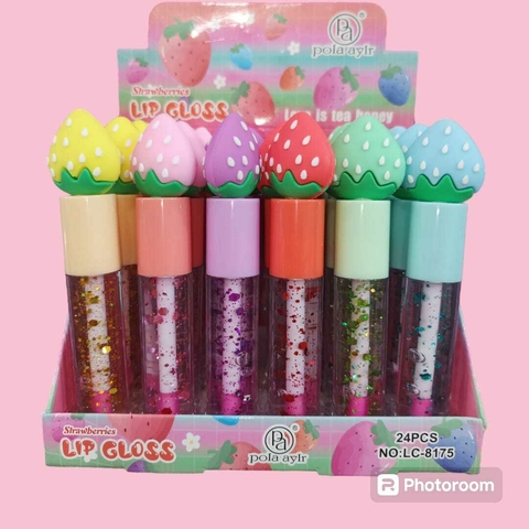 BRILLO LABIAL STRAWBERRIES / POLA AYLR #LC-8175