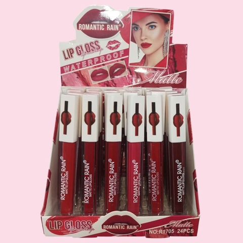 LABIAL LIQUIDO EFECTO MATTE WATERPROOF / ROMANTIC RAIN # R1705