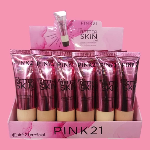 BASE DE MAQUILLAJE BETTER SKIN / PINK 21 # CS3403