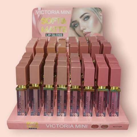 LABIAL LIQUIDO EFECTO MATTE / VICTORIA MINI # CY284