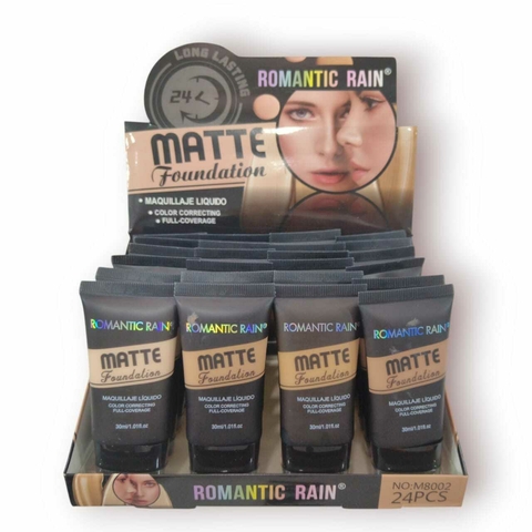 BASE LIQUIDA EFECTO MATTE 24HRS / ROMANTIC RAIN # M8002