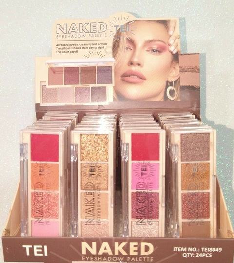 PALETA SOMBRA DE OJOS NAKED / TEI # 8049