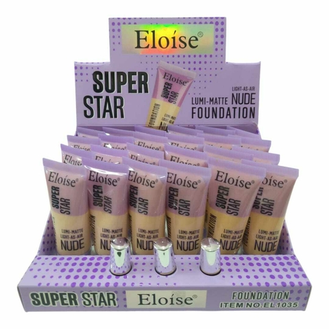 BASE LIQUIDA EFECTO MATTE SUPER STAR NUDE FOUNDATION / ELOISE APROBADOS # EL1035