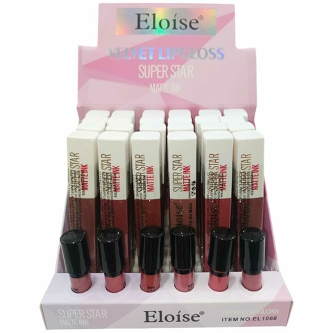 LABIAL LIQUIDO EFECTO MATTE SUPER STAR / ELOISE APROBADO # EL1068