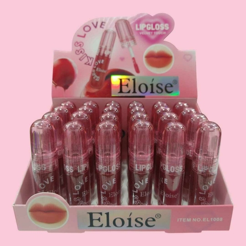 LABIAL LIQUIDO EFECTO MATE KISS LOVE / ELOISE APROBADO # EL1008