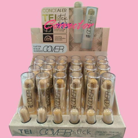 BARRA CORRECTOR FACIAL 24H COVER / TEI # 8139