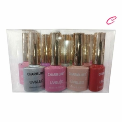 CAJAS DE ESMALTES UV CHARMLIMIT 12 PCS