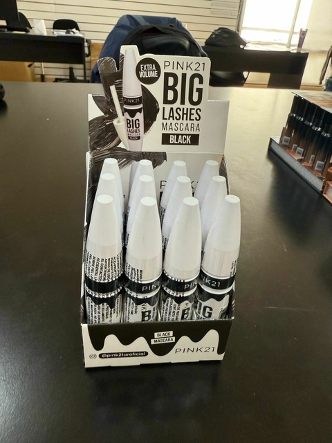 MASCARA RIMEL PESTAÑA EXTRA VOLUMEN BIG LASHER / PINK 21 # CS5583