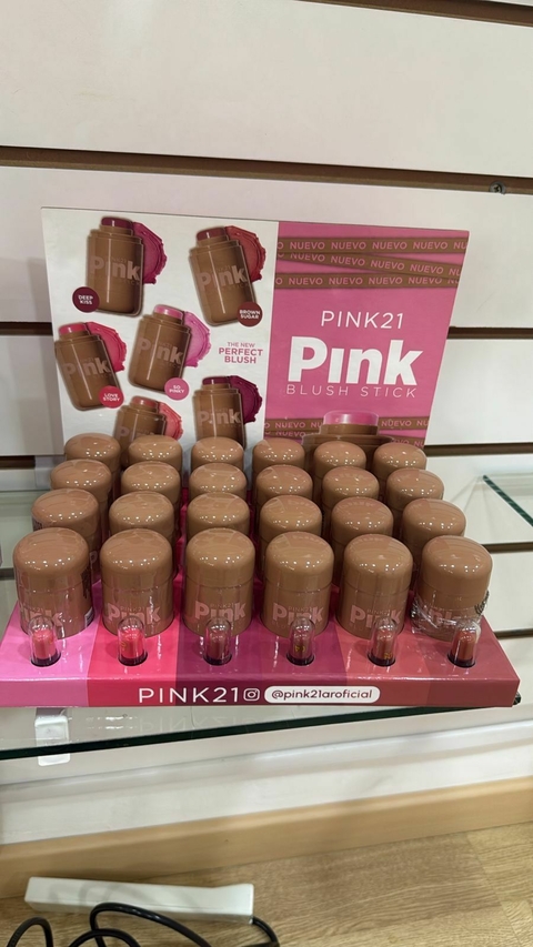 RUBOR CREMA BARRA STICK / PINK 21 # CS5660