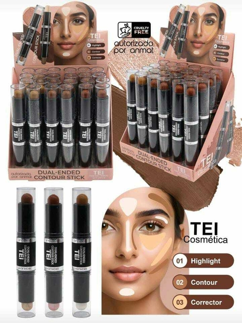 ILUMINADOR & CONTORNO 2 EN 1 / TEI # 8173