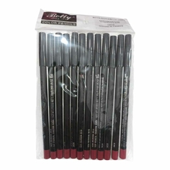 PAQUETE LAPIZ LABIAL 12PCS / BETTY MAKEUP