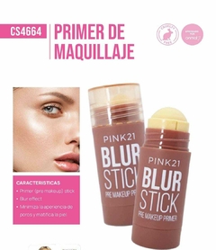 PRIMER DE MAQUILLAJE BLUR STICK / PINK 21 # CS4664
