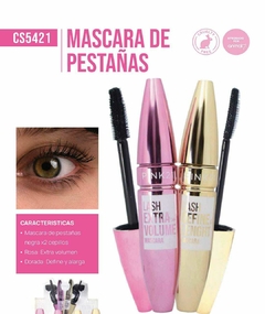 MASCARA DE PESTAÑAS RIMEL EXTRA VOLUME / PINK 21 # CS 5421 - comprar online
