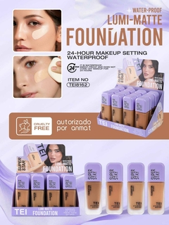 BASE LIQUIDA FACIAL EFECTO MATTE SUPER STAR / TEI # 8162