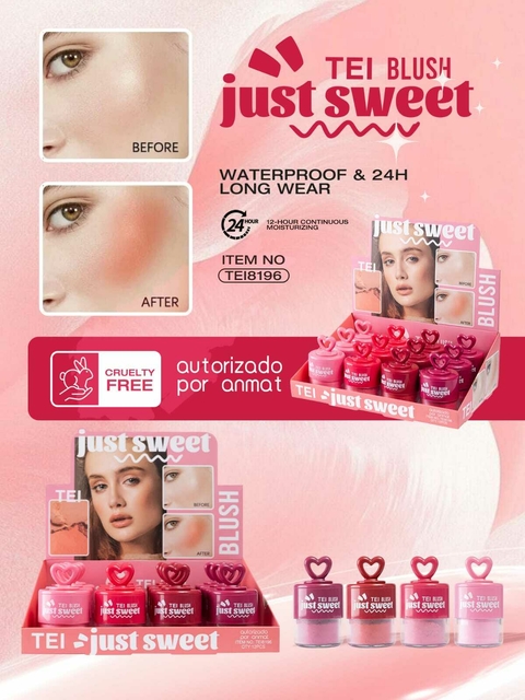RUBOR EN POLVO JUST SWEET TEI 8196