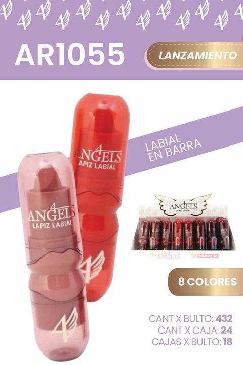 LABIAL EN BARRAS / 4 ANGELES # AR1055