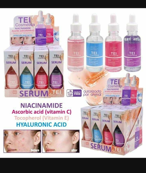 SERUM FACIAL VITAMIN C,E, HYALURONIC ACID / TEI # 8219