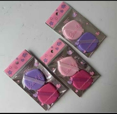 ESPONJAS REDONDA DE MAQUILLAJES 2PCS / TEI # 2628-3