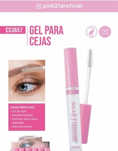 GEL PARA CEJAS CON CEPILLO BLOW / PINK 21 # CS 3657