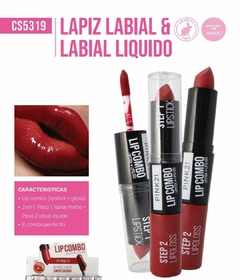 BARRA LABIA & LABIAL LIQUIDO 2 EN 1 SUPER CEAMY / PINK 21 # CS5319