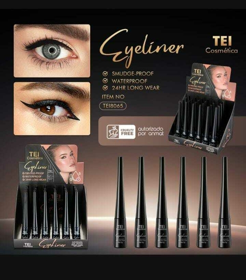 DELINEADOR LIQUIDO NEGRO WATERPROOF 24HR / TEI # TEI 8065