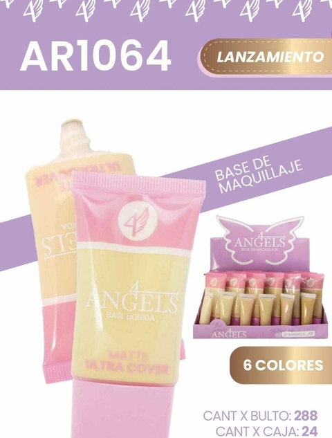 BASE DE MAQUILLAJE / 4 ANGELES # AR1064