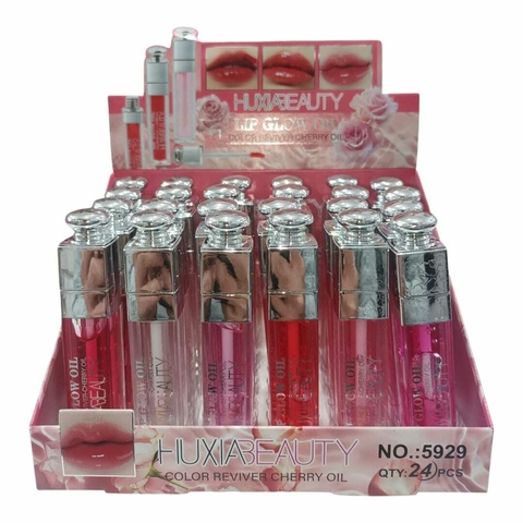 ACEITE LABIAL MAGICO AROMADO DE ROSA / HUXIABEAUTY # 5929
