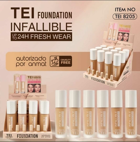 BASE MAQUILLAJE INFALLIBLE FOUNDATION / TEI # 8205