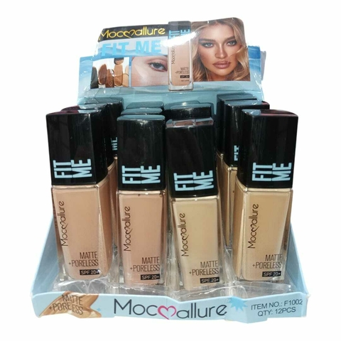 BASE MAQUILLAJE EFECTO MATTE FIT ME / MOCMALLURE # F1002