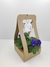 25 Embalagem Kraft Para Violetas, Cachepô, flores na internet
