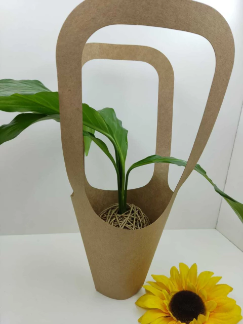 10 Sacolas tipo buquê (G) - para Flores e Violetas - comprar online