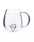 Caneca Borossilicato 350ml Coração 3D