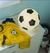 Luminária bola de futebol