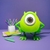 Luminária Mike Wazowski Monstros S.A.