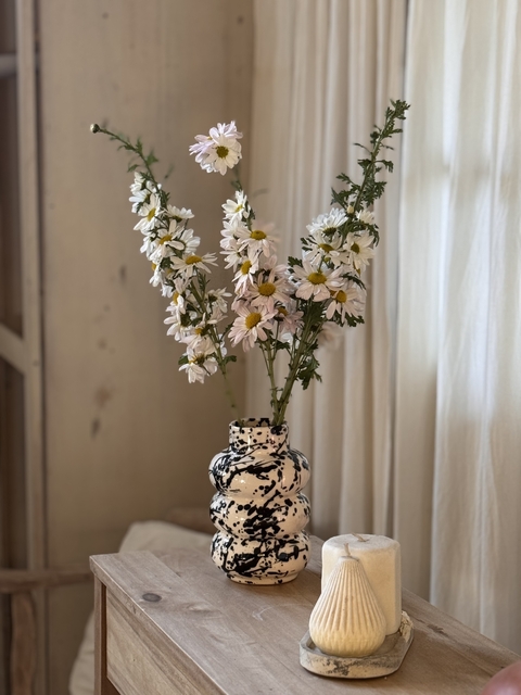 Florero Cosmos Salpicado - comprar online