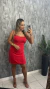 Vestido Janine vermelho - ANDRADE CLOSET