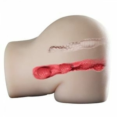 MASTURBADOR REALISTA COM ÂNUS VAGINA E ÚTERO PENETRÁVEIS CRAZY LION - comprar online