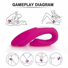 VIBRADOR WENJOY DE CASAL COM 9 MODO DE VIBRAÇÕES HANDE - comprar online