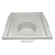 RALO LINEAR CAIXA COLETORA COM GRELHA BRANCA - 20X20CM - loja online