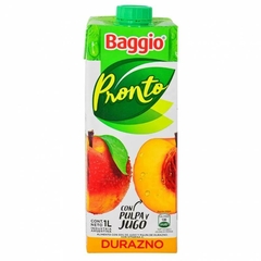 JUGO BAGGIO DURAZNO 1 LT.