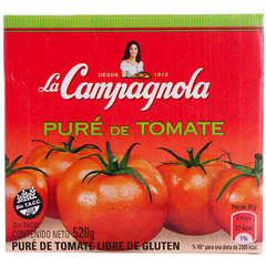 PURE DE TOMATE LA CAMPAGNOLA 520G
