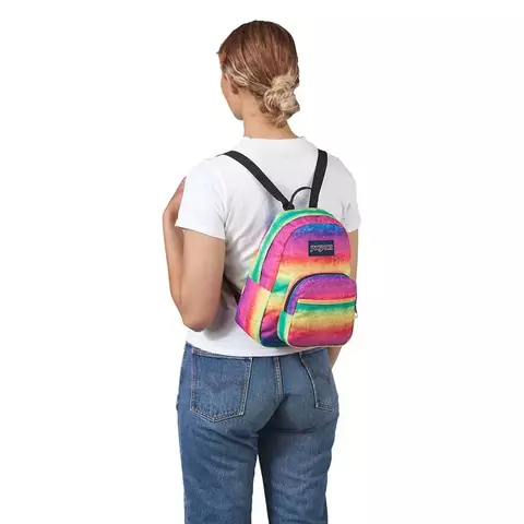 MINI MOCHILA JANSPORT HALF PINT - RAINBOW SPARKLE