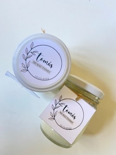 Pack de 50 Souvenirs con Stickers - Luminiscencia Velas