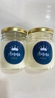 Pack de 50 Souvenirs con Stickers - Luminiscencia Velas